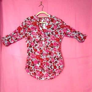 Floral Semi-sheer blouse from KUT From The Kloth